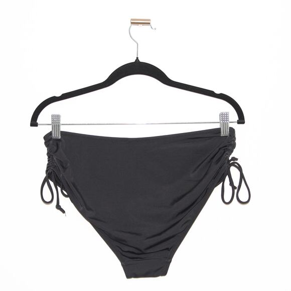 Penti Black Bikini Bottom Hipster Fit Bikini Bottoms Size Xlarge - Picture 3 of 3